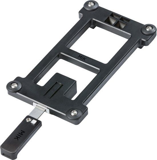 Basil MIK ADAPTER PLATE ADAPTERPLAAT - ZWART (8715019701719)