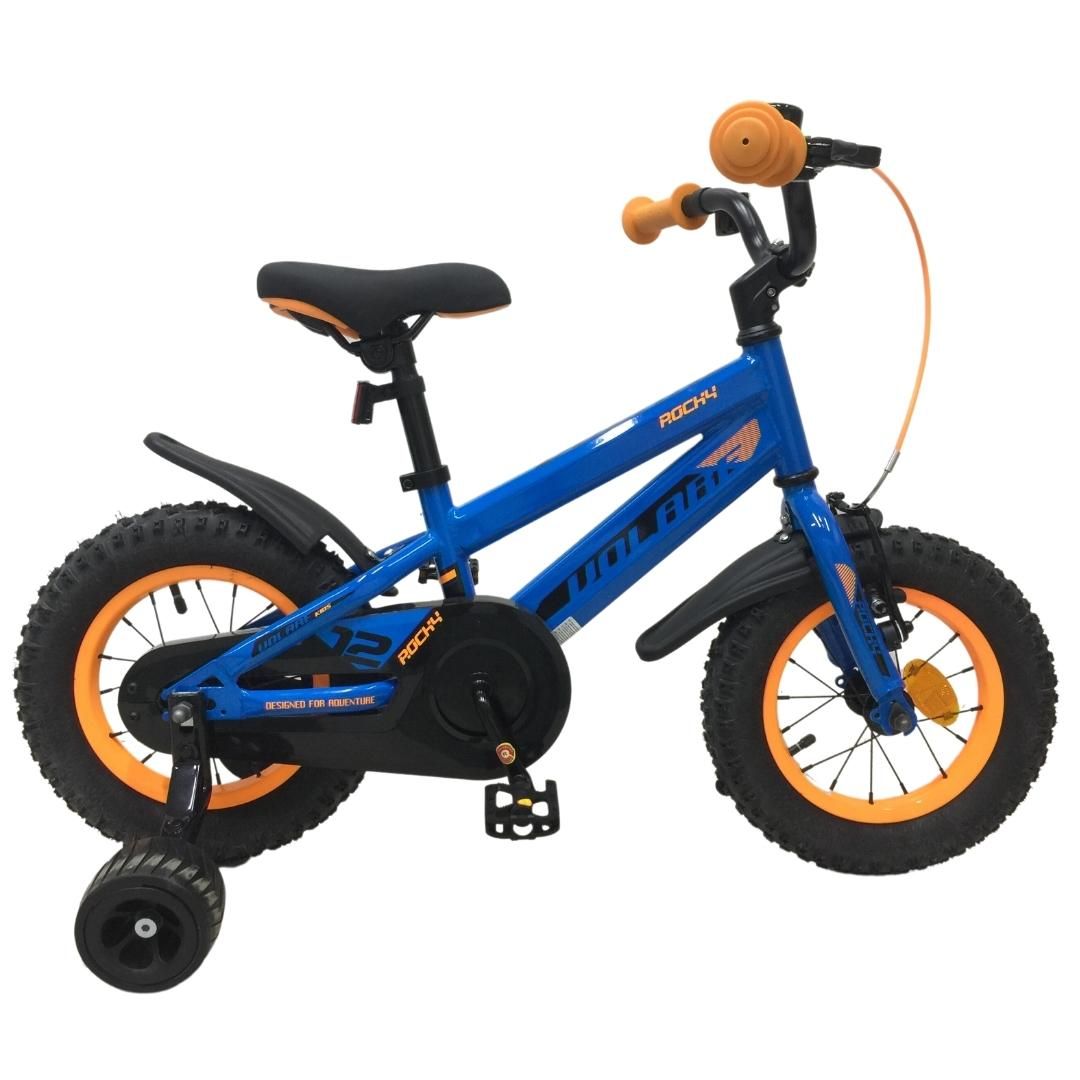 Merkloos Volare Kinderfiets Rocky 12 inch Blauw (8715347211256)