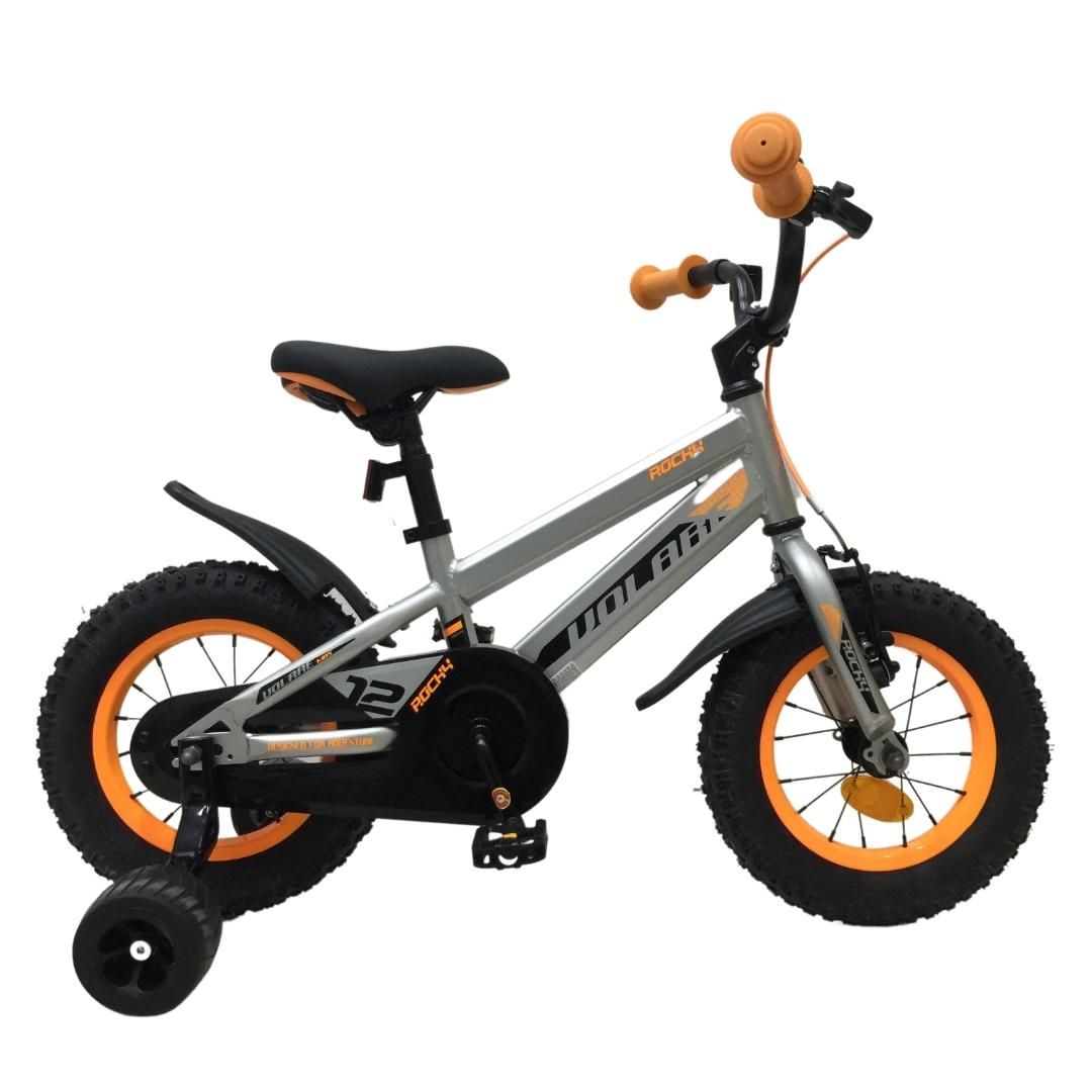 Merkloos Volare Kinderfiets Rocky 12 inch Grijs (8715347211331)