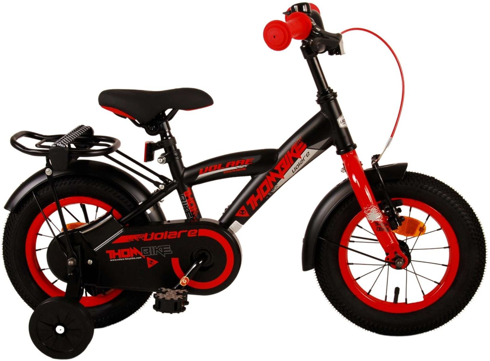 Merkloos Volare Kinderfiets Thombike 12 inch Rood (8715347211720)