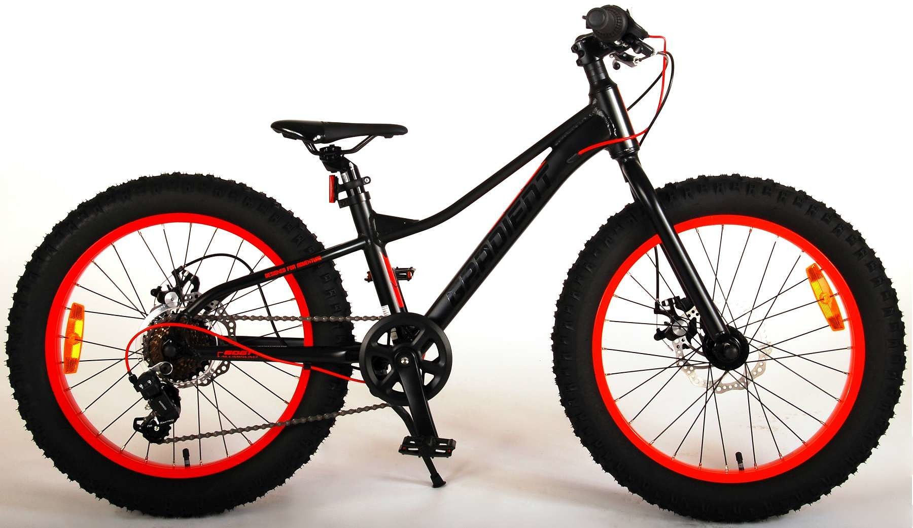 Merkloos VOLARE KINDERFIETS GRADIENT 20 INCH ZWART ORANJE R (8715347220708)
