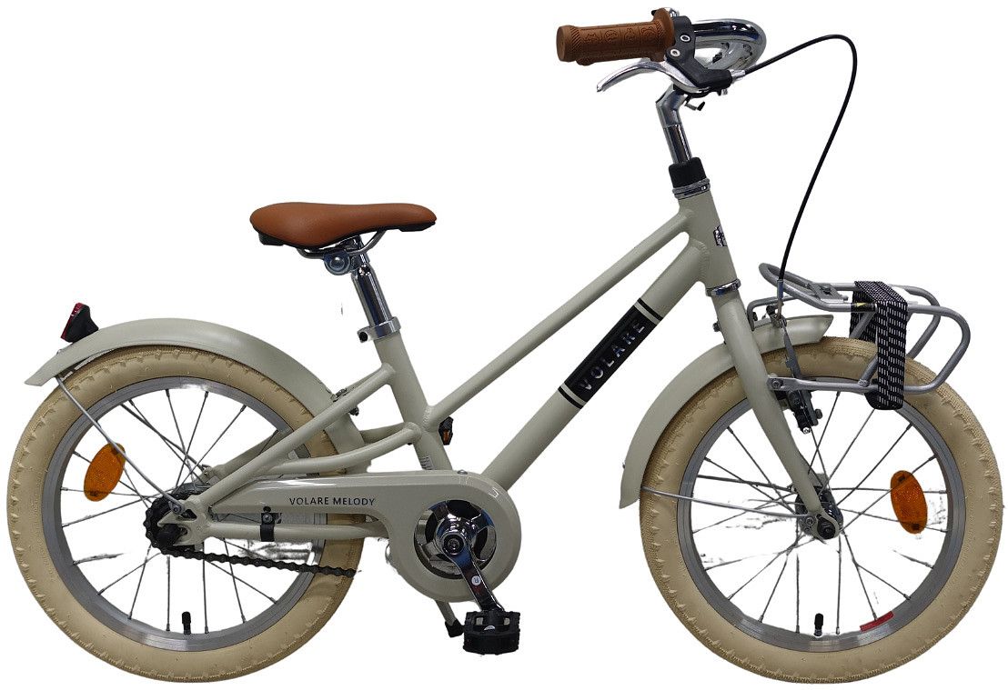 Merkloos VOLARE KINDERFIETS MELODY 16 INCH BEIGE (8715347216916)