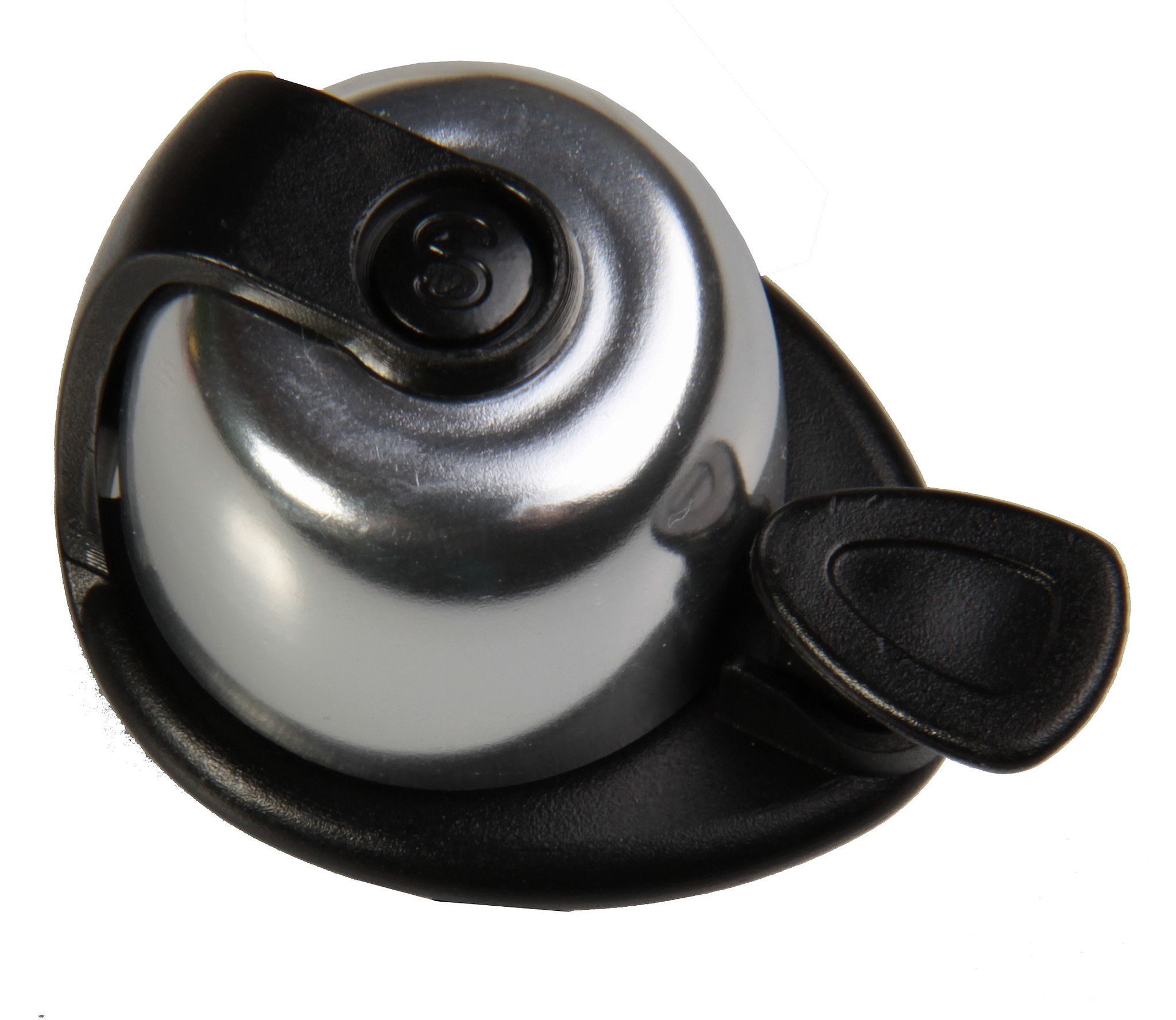 Simson Fietsbel Allure chroom/zwart (8711646121982)