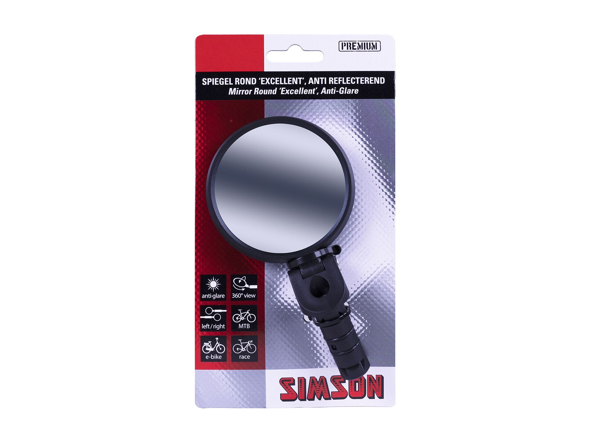 Simson Spiegel Rond Excellent (8711646218224)