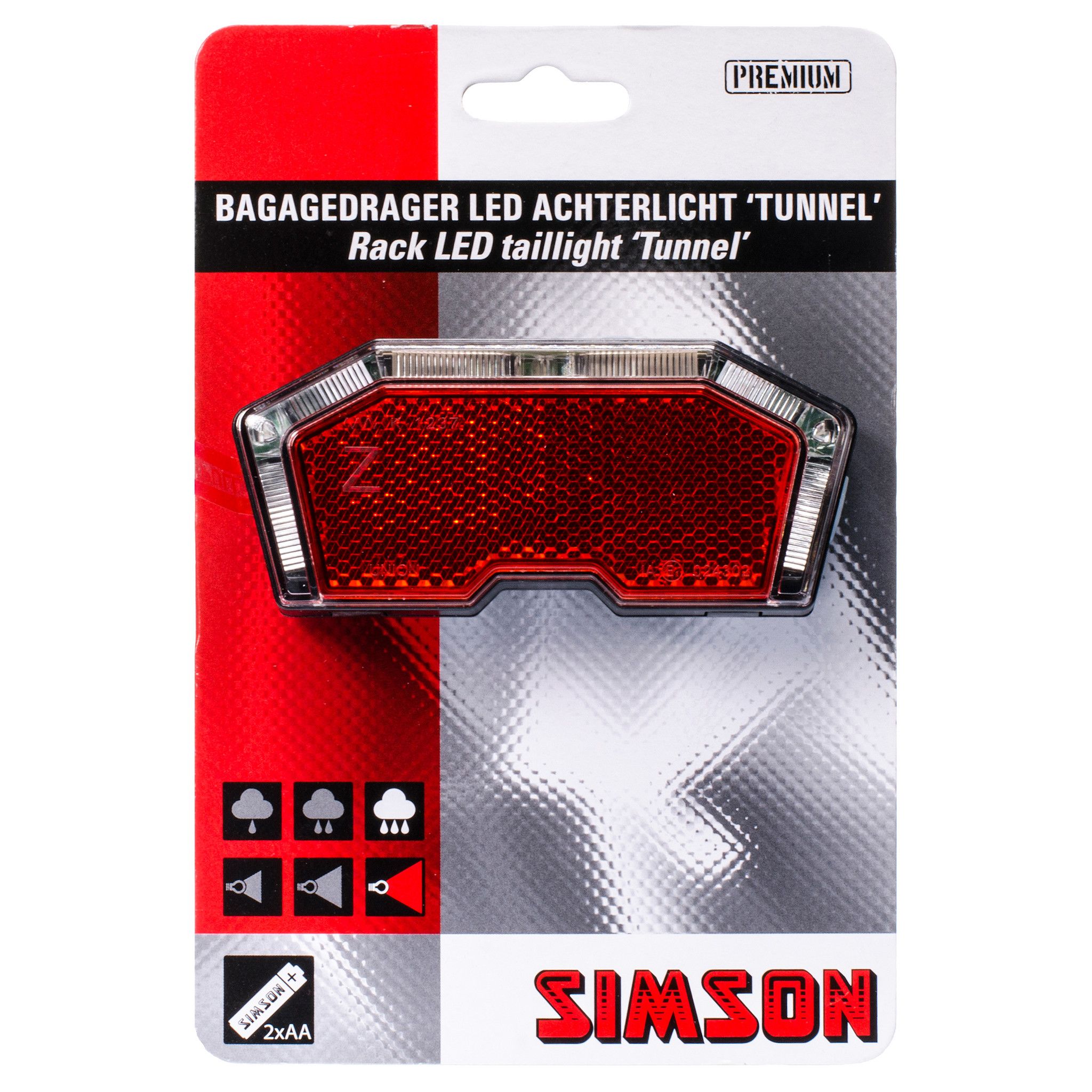Simson Achterlicht Led Tunnel (8711646230219)