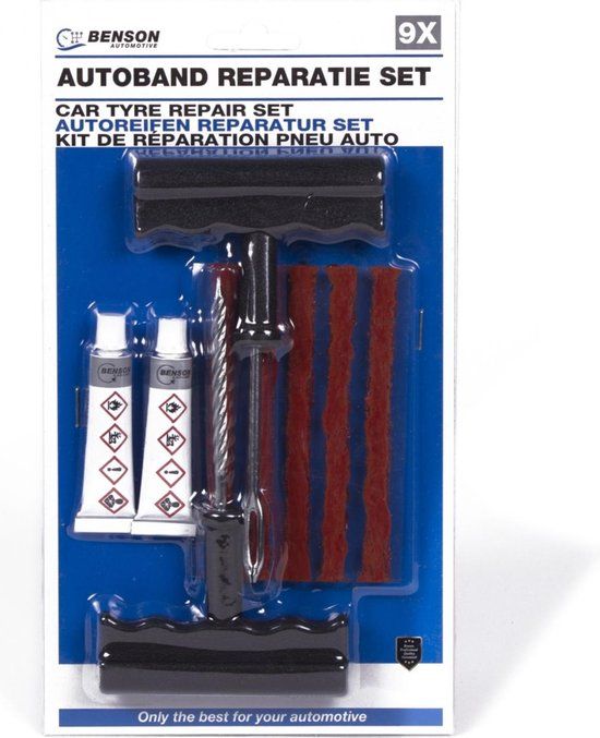 Onbekend BENSON AUTOBAND PROPPEN REPARATIE SET (8718026588267)