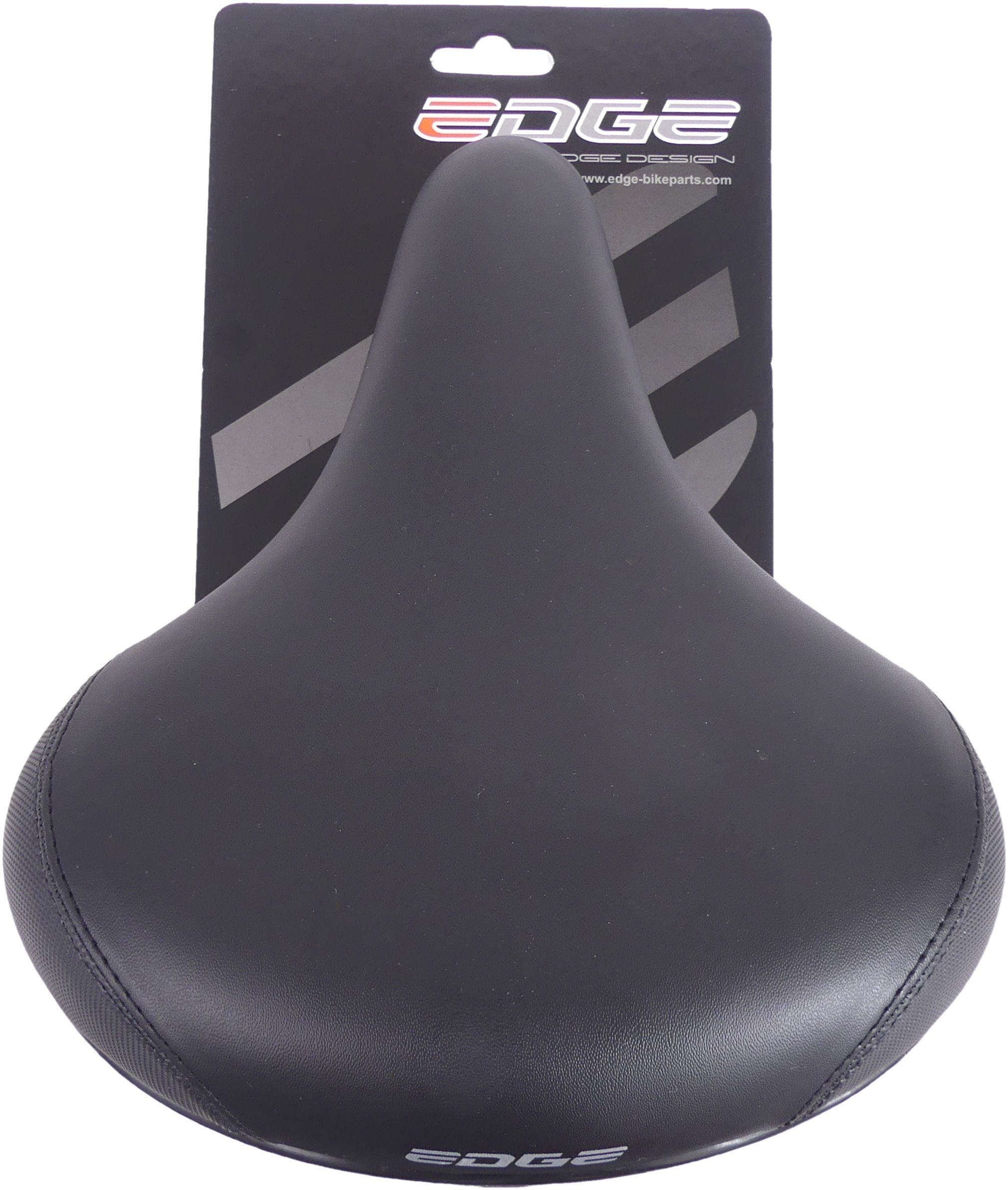 Edge FIETSZADEL CITY PROTECT MET HOEKBESCHERMING - (8718404511924)