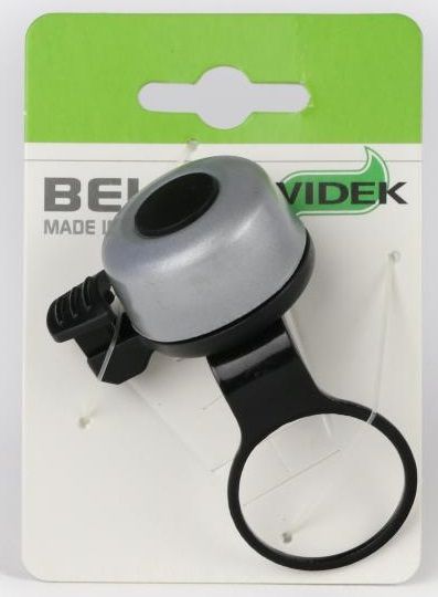 WIDEK 002809 DECIBELL FIETSBEL AHEAD ZILVER OP KAA (8712864728090)
