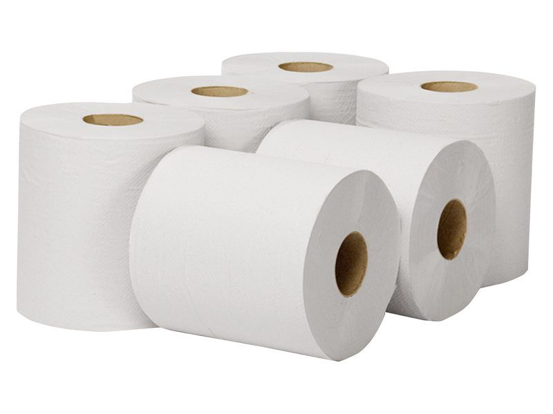 PRIMP POETSPAPIER WIT 1 LAAGS ROL 300M X 20CM (6 R (8717703504767)