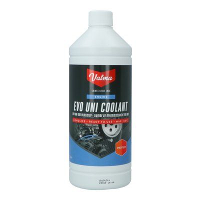 Valma W56 EVO Uni Koelvloeistof -38 1 Liter (8711293179299)