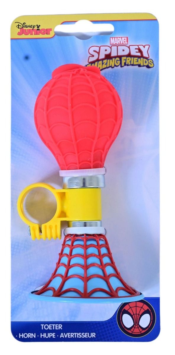 Spidey Fietstoeter Jongens Rood Blauw Geel (8715347007491)