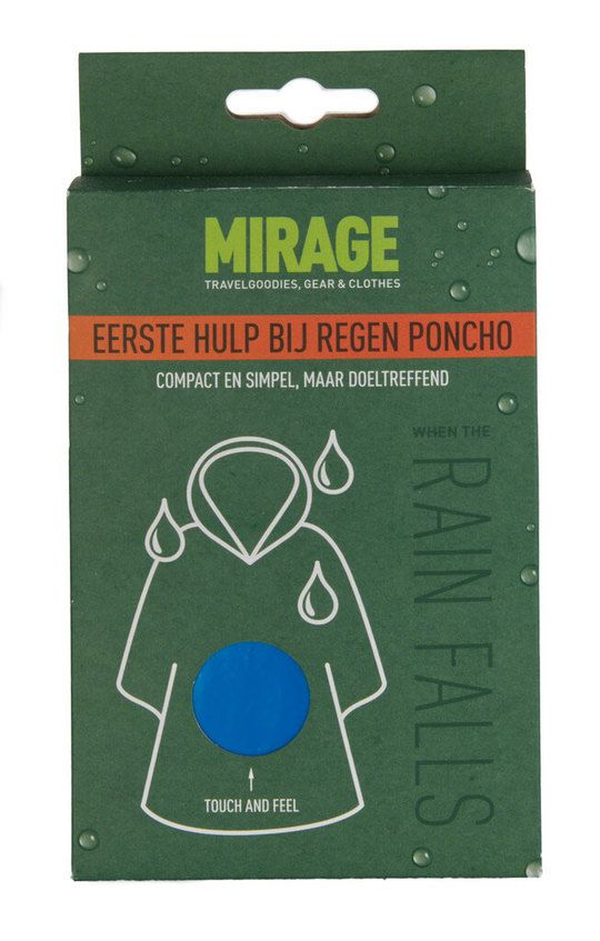 REGENPONCHO MIRAGE RIANFALL WEGWERP BL UNI (8718836200953)