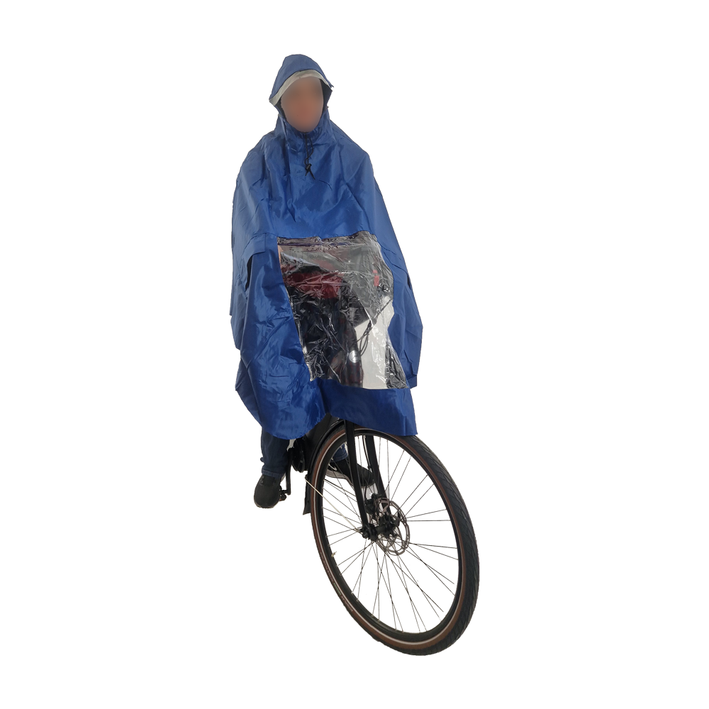 HOOODIE PONCHO DELUXE BLAUW (8719874748957)