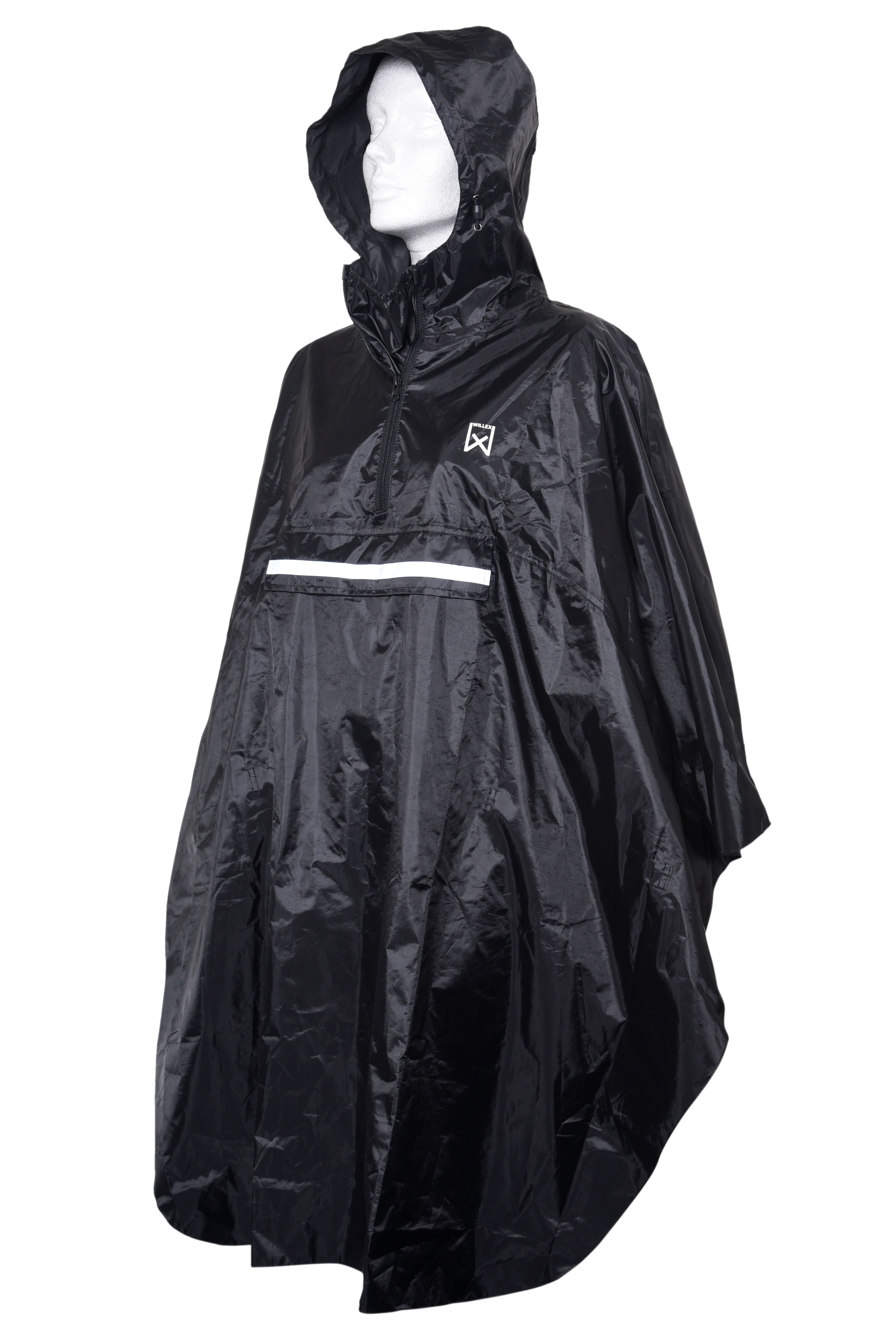 Willex Poncho Zwart (5425023137833)