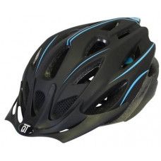 Kik-goes QT Helm Matt Zw/Bl  58-61cm mt L (5414704014327)