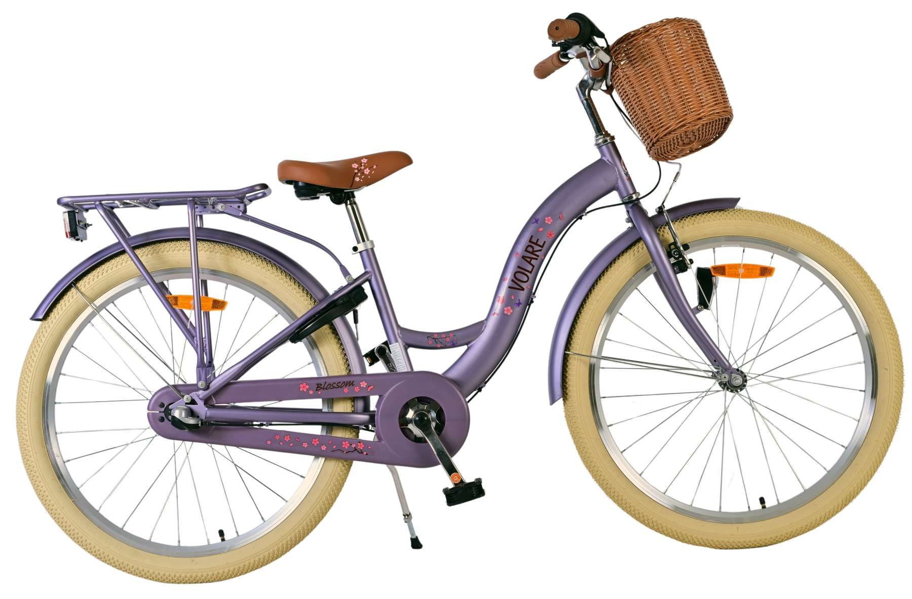Volare Kinderfiets Blossom Meisjes 24 inch Paars N (8715347524455)