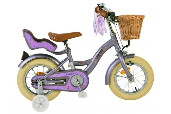 Volare kinderfiets meisjes blossom  12 inch wit (8715347312441)