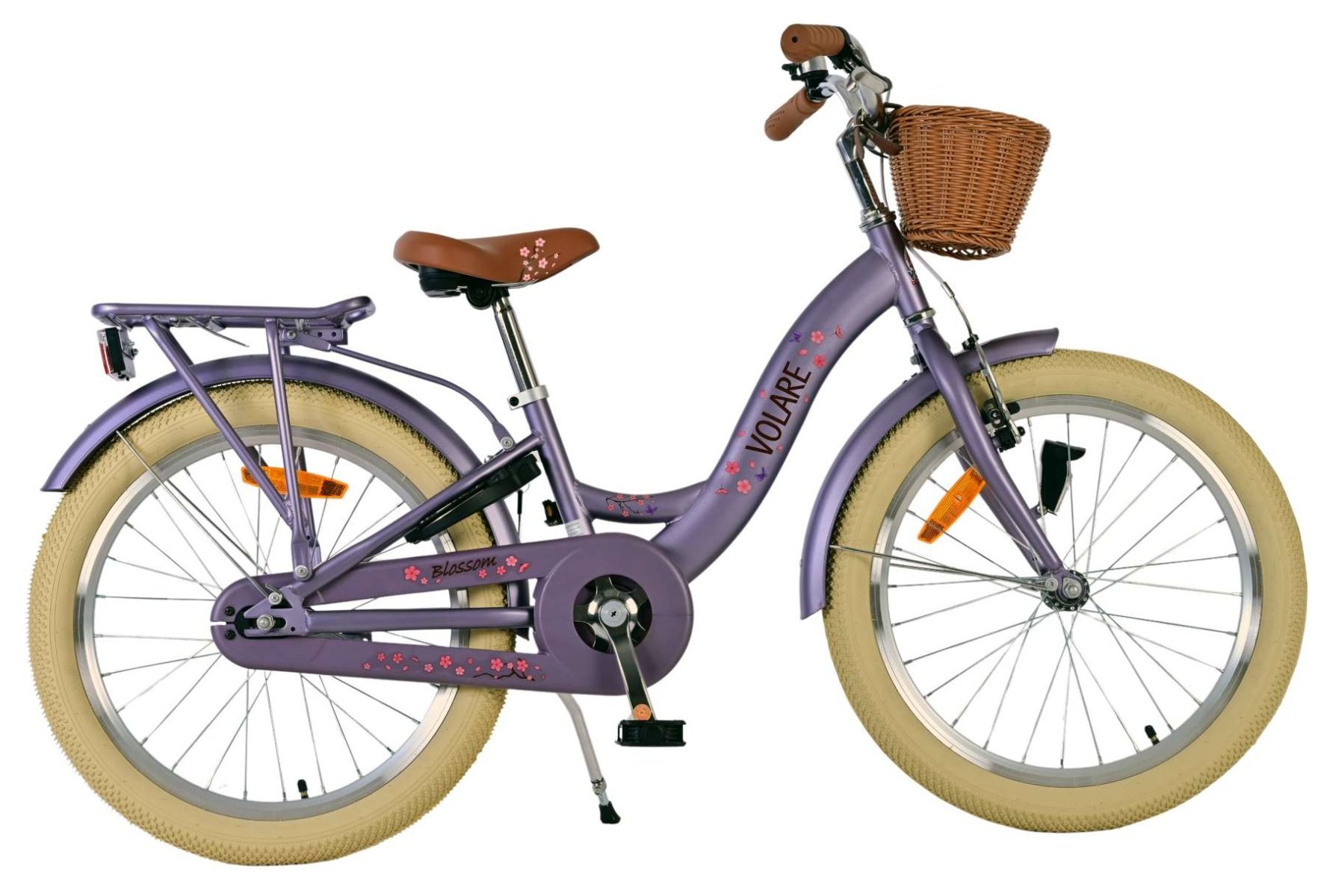 Volare Kinderfiets Blossom Meisjes 20 inch Paars (8715347520433)