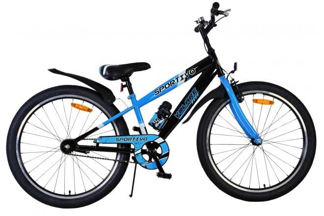 Volare Sportivo Kinderfiets Jongens 24 inch Zwart (8715347241109)