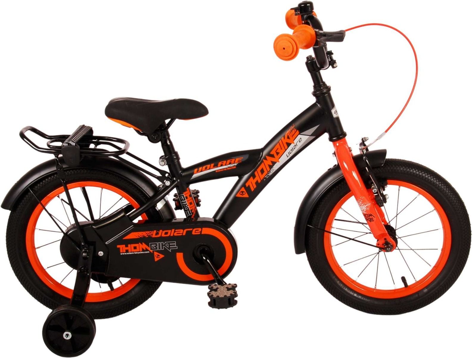 Merkloos Volare Kinderfiets Thombike 14 inch Oranje (8715347213786)