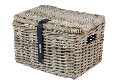 Basil MAND BAS ROTAN DAX S V M/DEKSEL GRY (8715019130878)