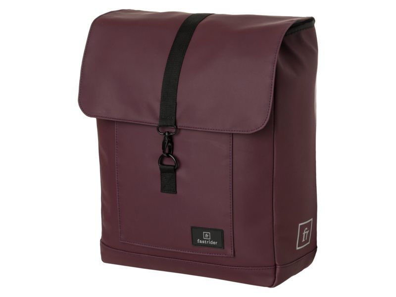 Fastrider Fr jaxx ii enkele fietstas/rugzak trend aubergine (8717565726178)