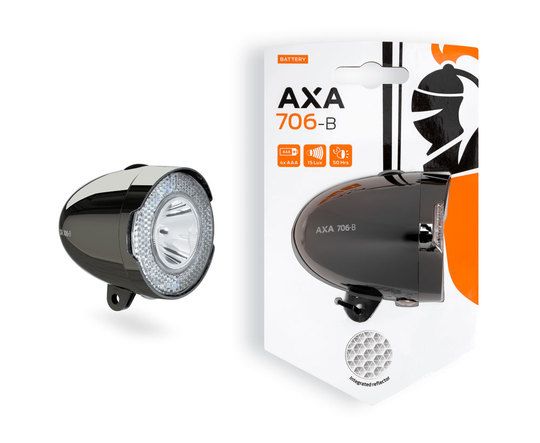 KOPLAMP AXA 706 BATT ZW (8713249282923)