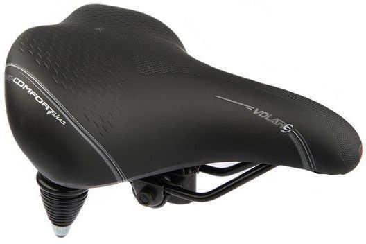 Selle bassano Fietszadel Volare XXL Cruiser - zwart (8032909912049)