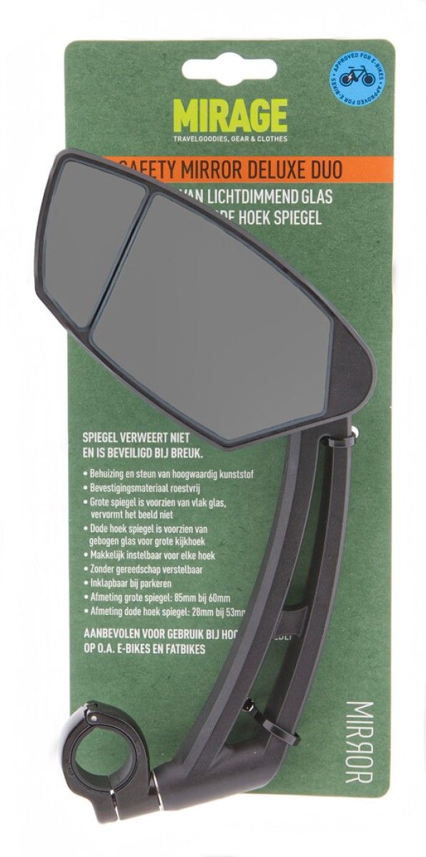 Spiegel Mirage DeLuxe Duo zwart links (8716812608052)