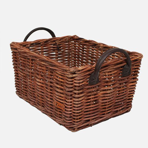 Merkloos Wicked Kratmand L Bruin Met Leren Hengsels (45X34x (8719874749442)
