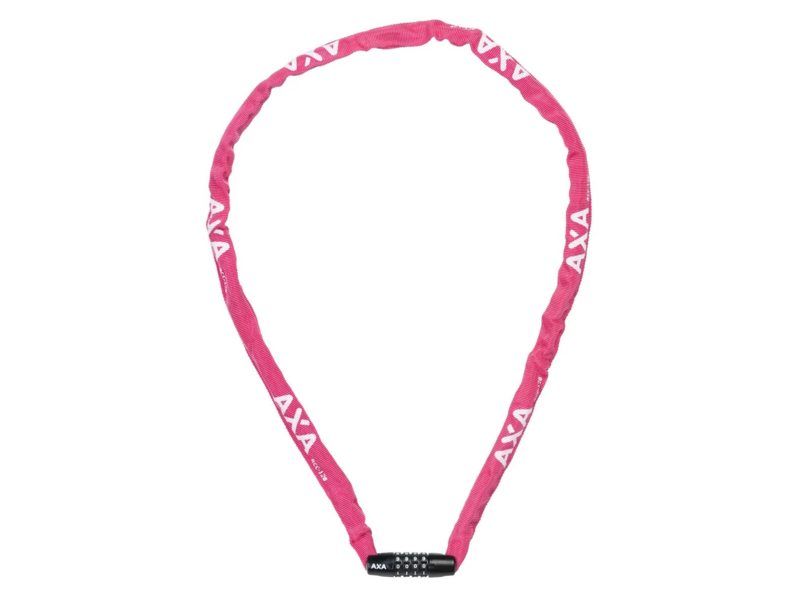 Axa kettingslot rigid roze 120cm code nv (8713249347042)