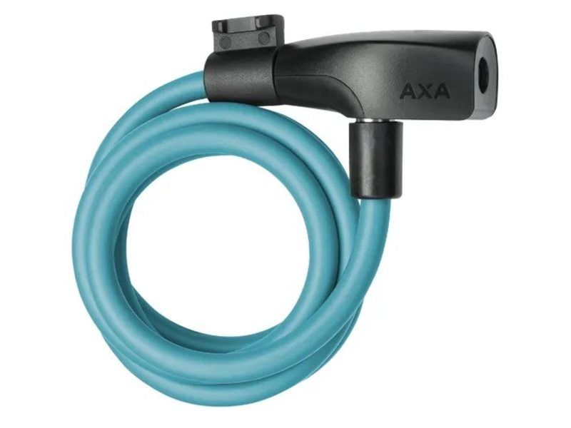 Axa resolute kabelslot 120/8 ice blue nv (8713249350394)