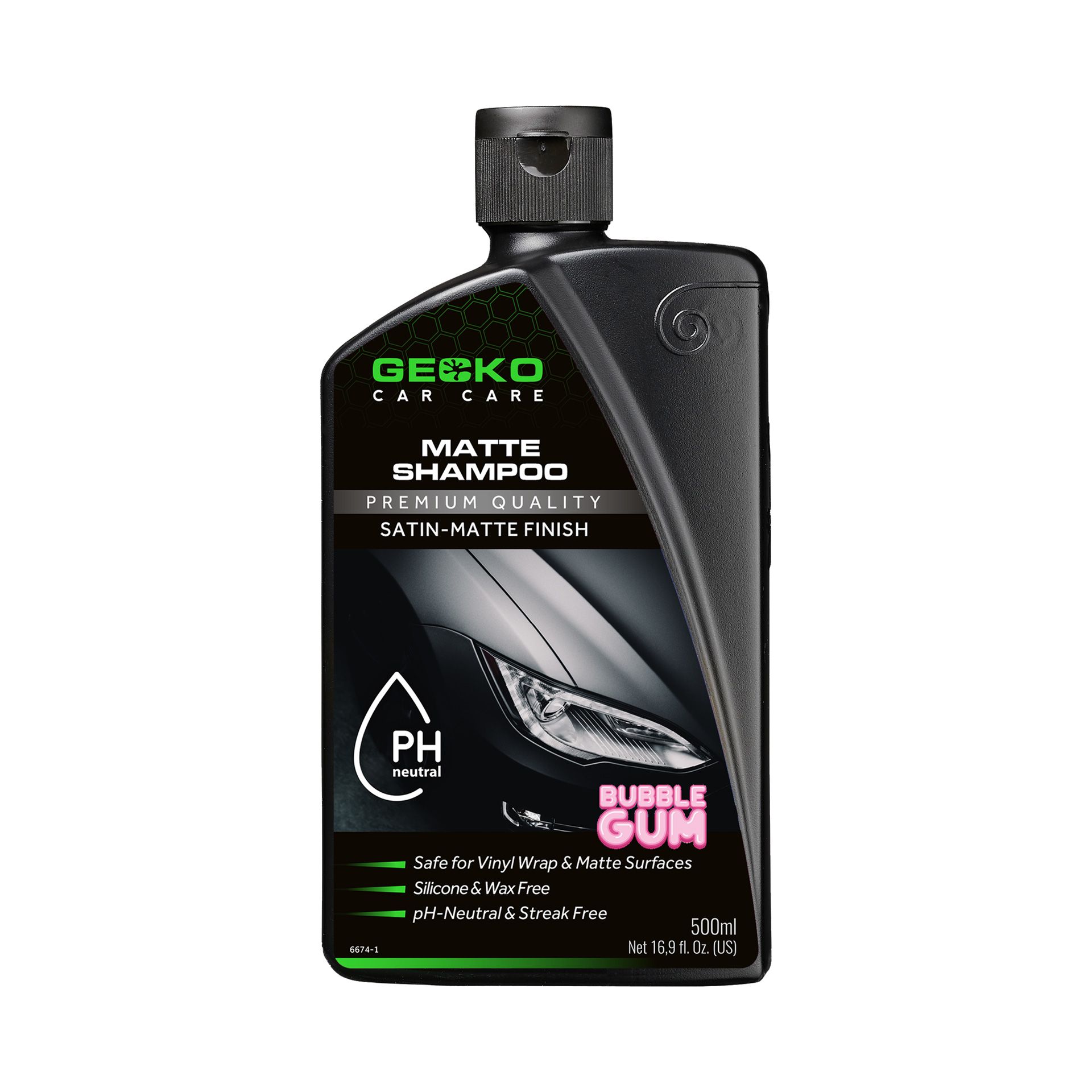 Gecko Matte Shampoo 500ml (8718226875785)