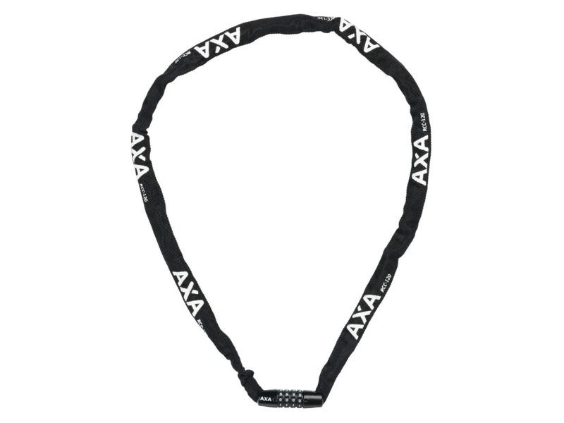 Axa kettingslot rigid zwart 120cm code nv (8713249347011)