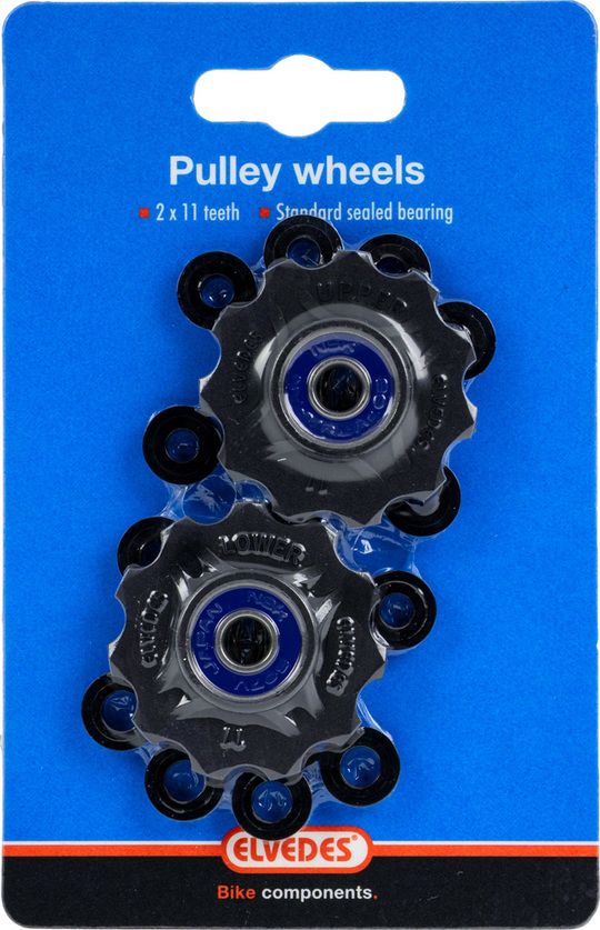 Elvedes DERAD WIELSET ELV 2X11T ZW (8716706016734)