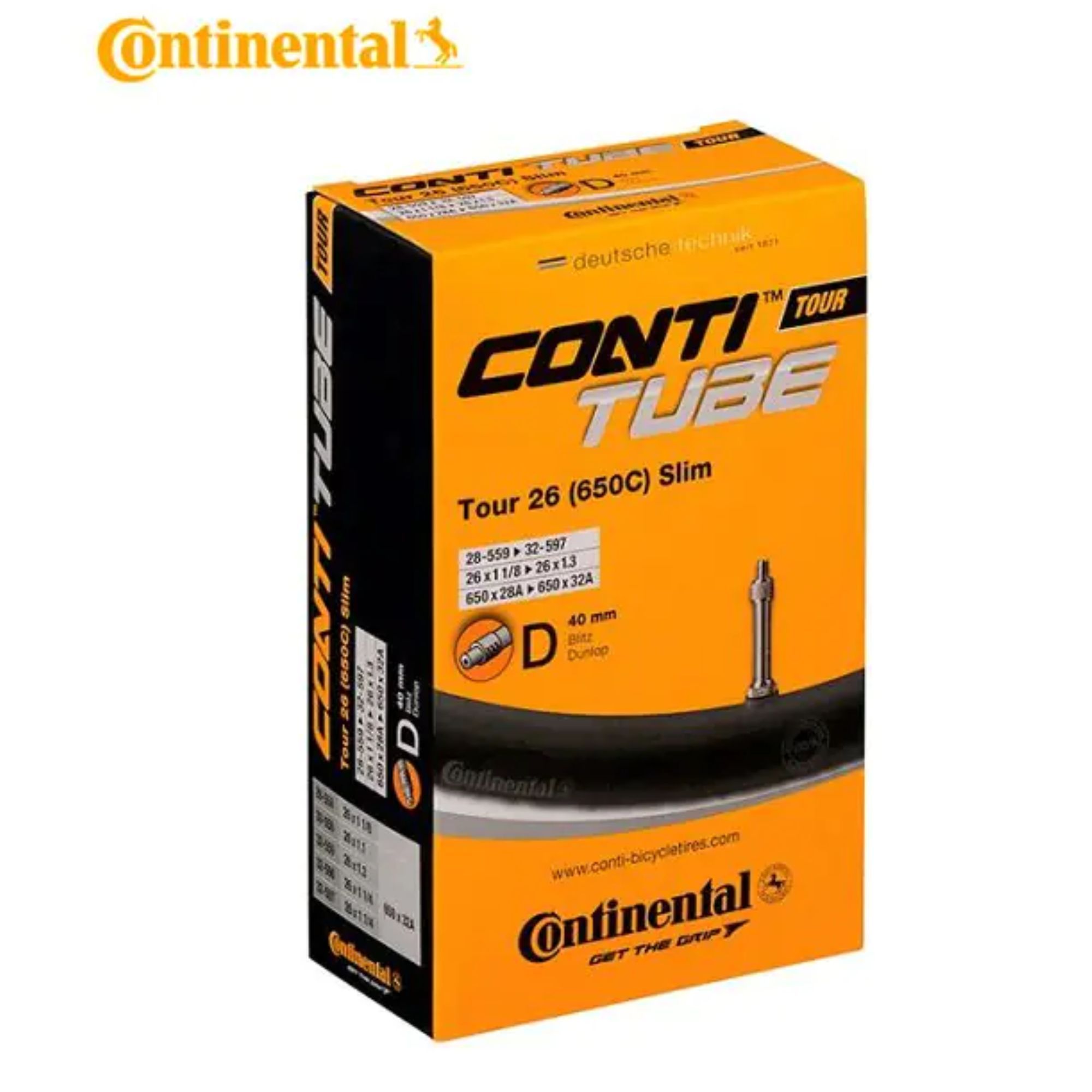 Continental Tour Tube Slim 26" D40 RE [28-559->32-597] (4019238556575)