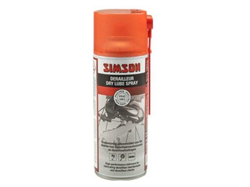 Simson derailleur dry lube spray 400ml (8711646933844)