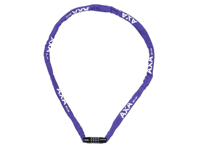 Axa kettingslot rigid paars 120cm code (8713249232379)