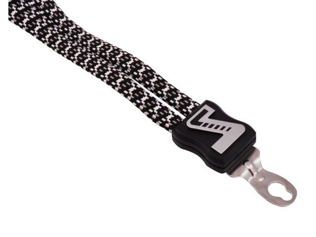 Simson snelbinder oma lang zwart/wit melee (8711646123573)