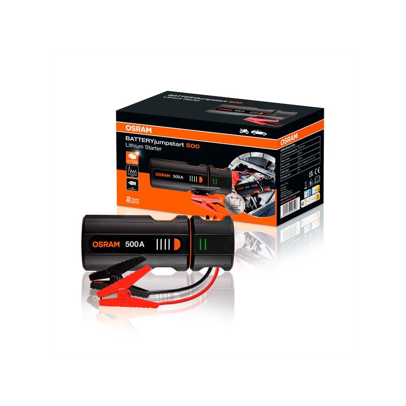 Osram BATTERYjumpstart 500 - Jumpstarter/Powerbank (4062172408196)