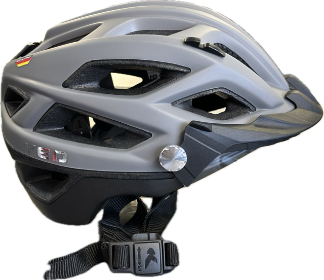 Fietshelm Ked Covis Lite M (52-58Cm) - Grijs Zwart (4036638085894)