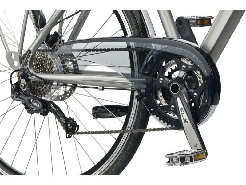 Axa kettingkast scherm scope ii grijs / zwart 38 t (8713249186726)