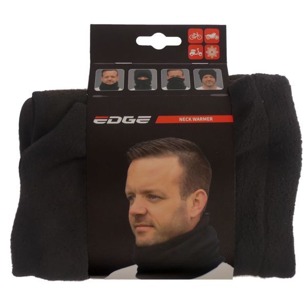 NEKWARMER EDGE  ZWART ONE SIZE (8718404532479)
