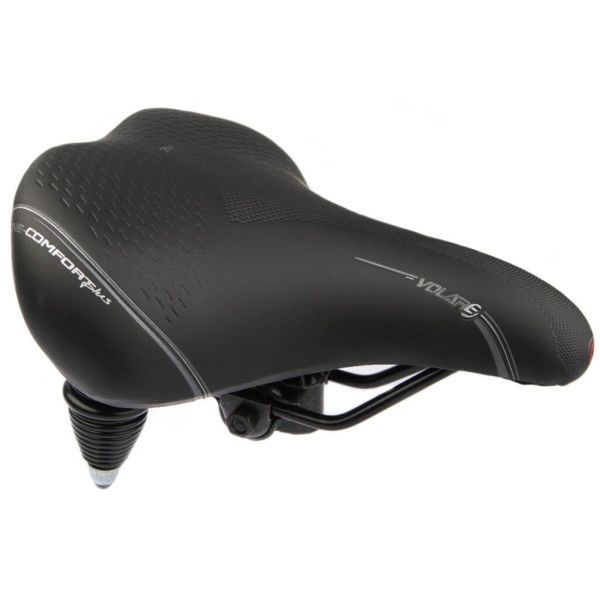 Selle bassano Fietszadel Volare XXL Cruiser - zwart (8032909916290)