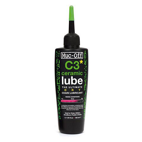 Muc-off dry lube c3 kettingolie ceramic 120ml (5037835872002)