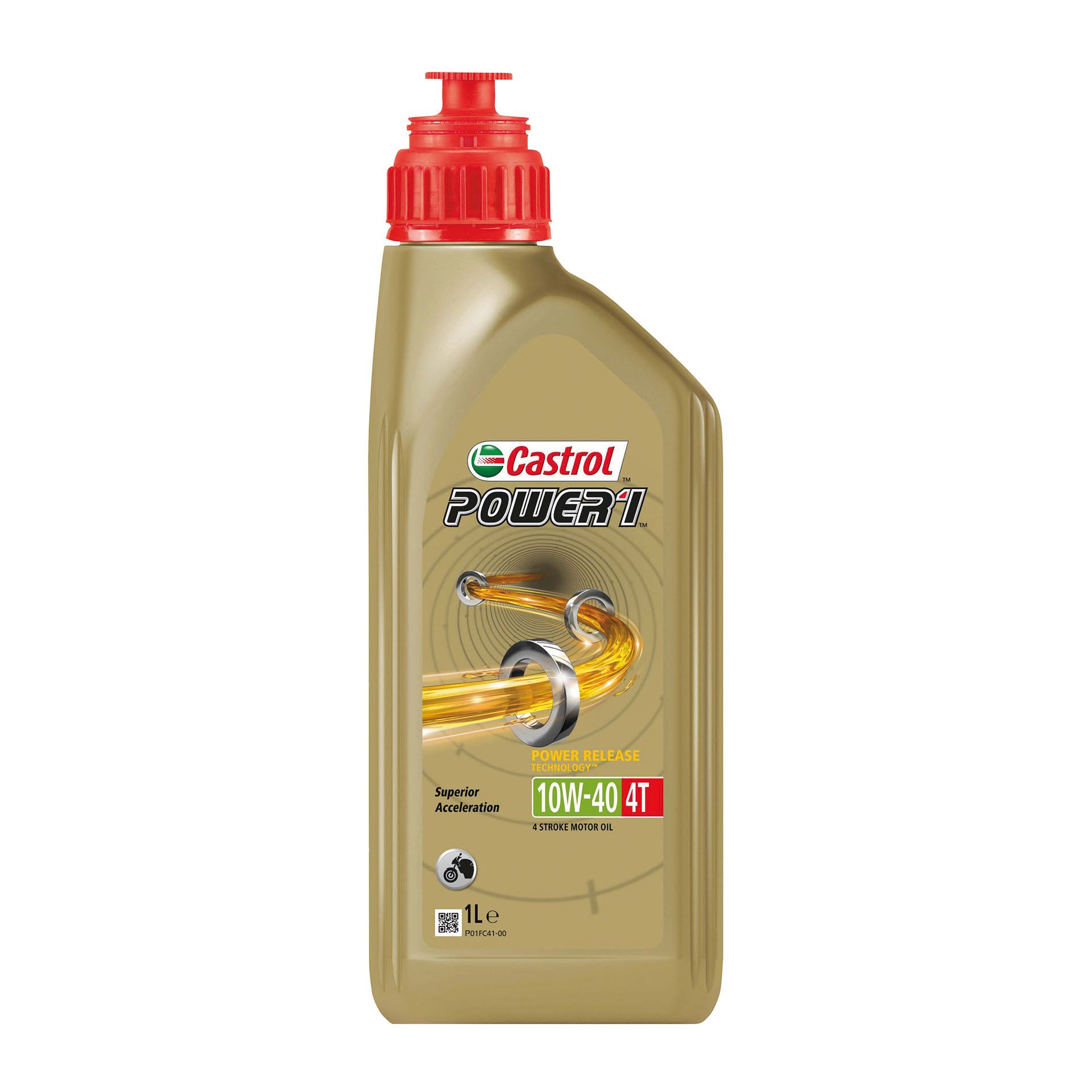 Olie Castrol Power RS 4T 10W-40 - fles ? 1 liter (4008177190285)
