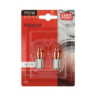 Carpoint Premium Gloeilamp 12V Py21w 2St (8711293477203)