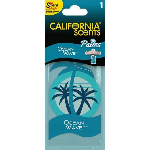Merkloos California Scents Palms Luchtverfrisser Ocean Wave (7638900851526)