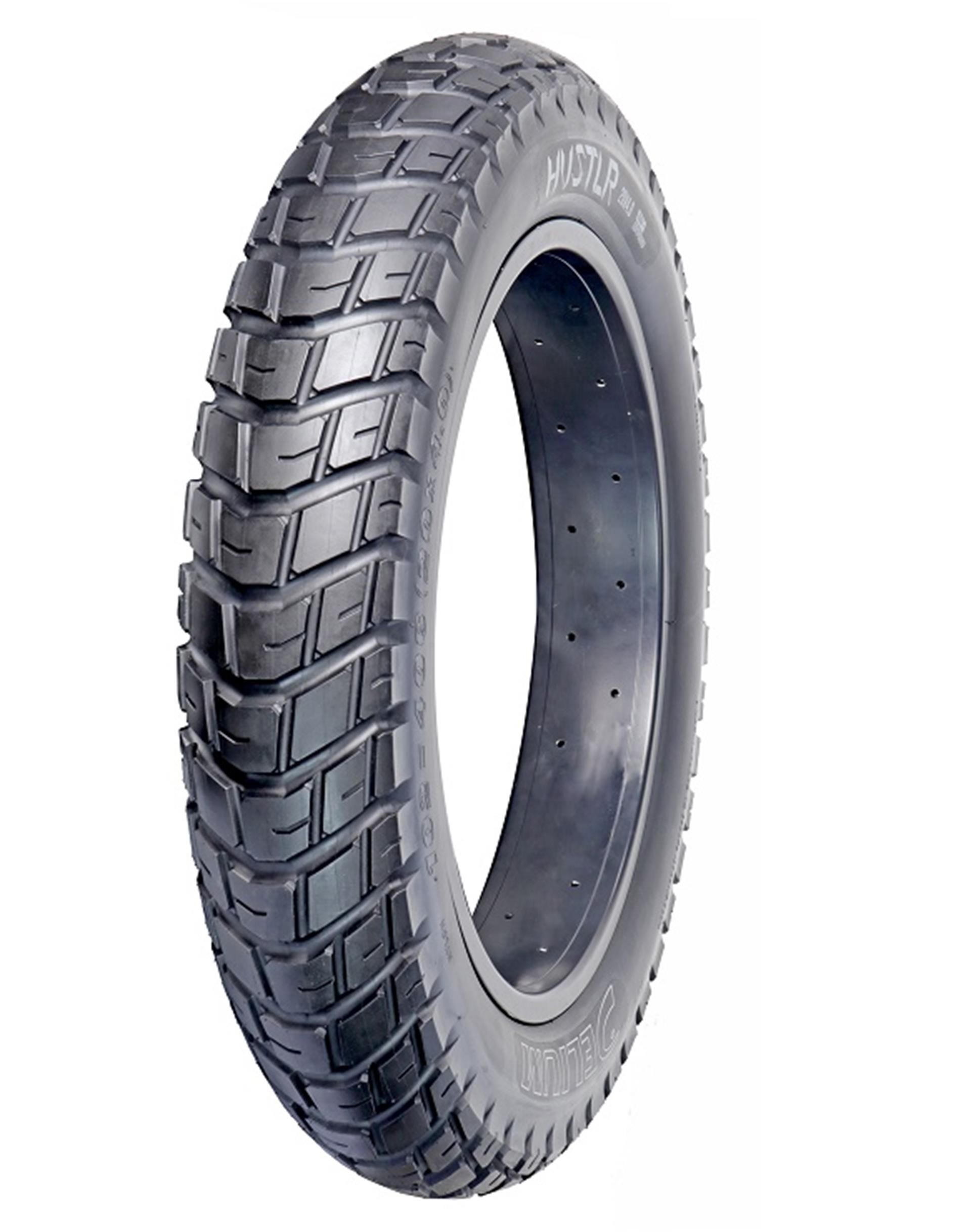 Deli tire Deli Hustlr buitenband. Zwart, 20x4.00, ETRTO 100- (8994242040868)