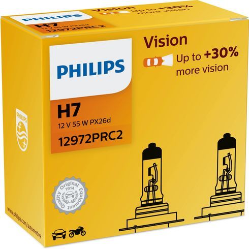 Philips H7 12V 55W Premium Vision 2ST (8727900374322)